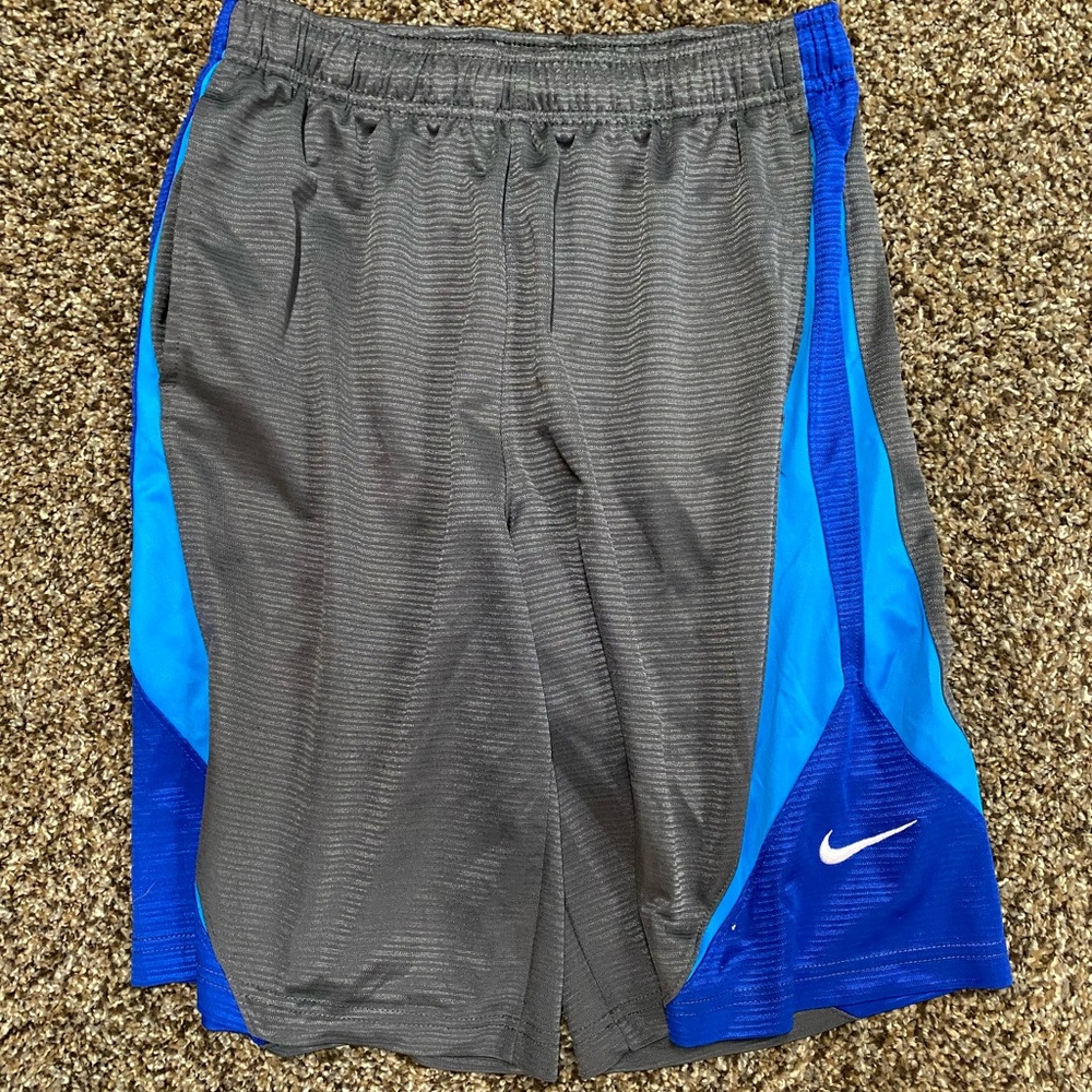 Blue and Gray Shorts